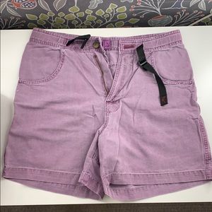 Gramicci shorts in sun washed lilac color
